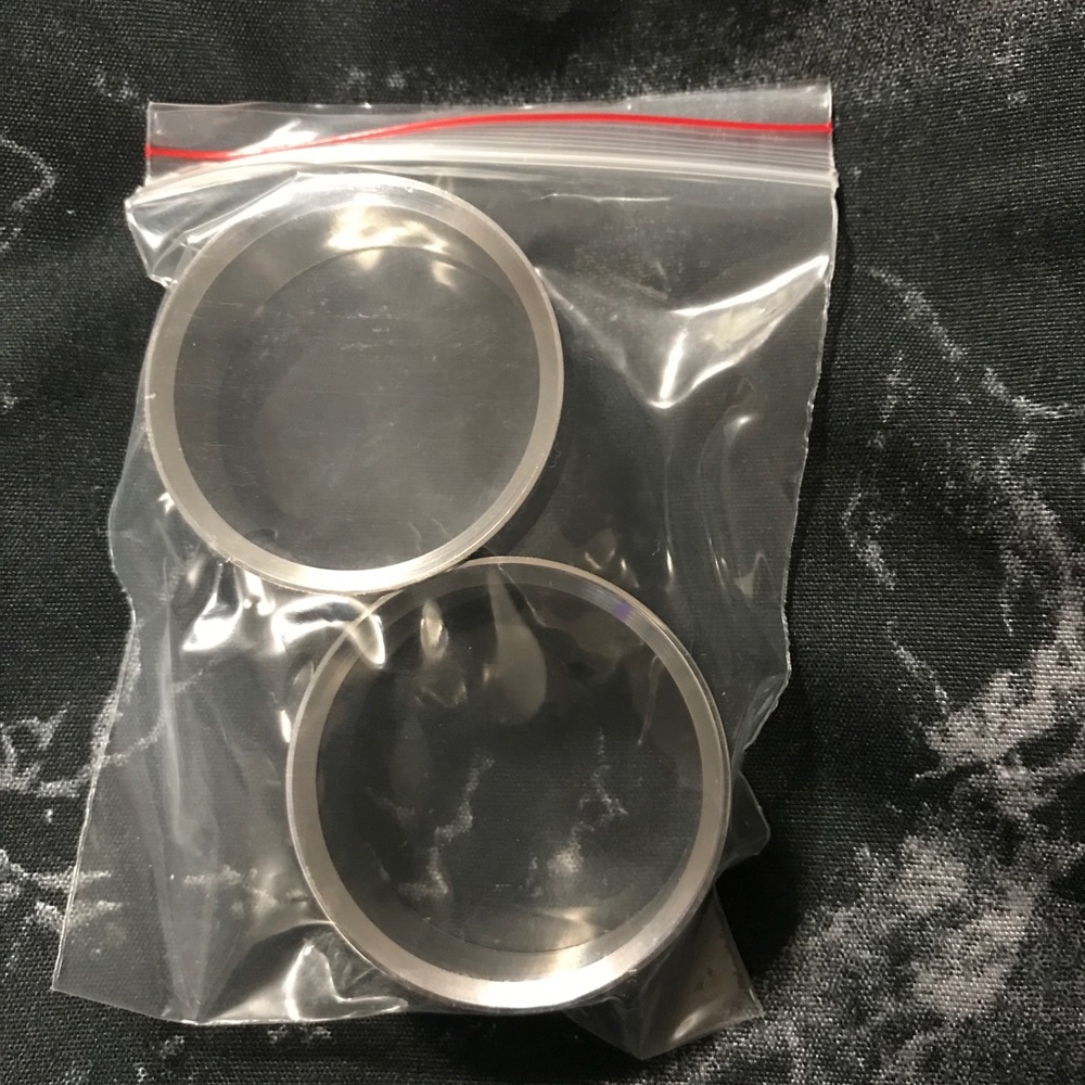 Stainless Steel 1-1/2” Tunnel Earplugs Gauges